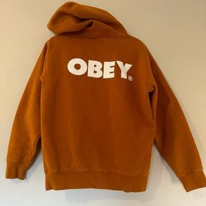 Pumpkin spice Obey hoodie